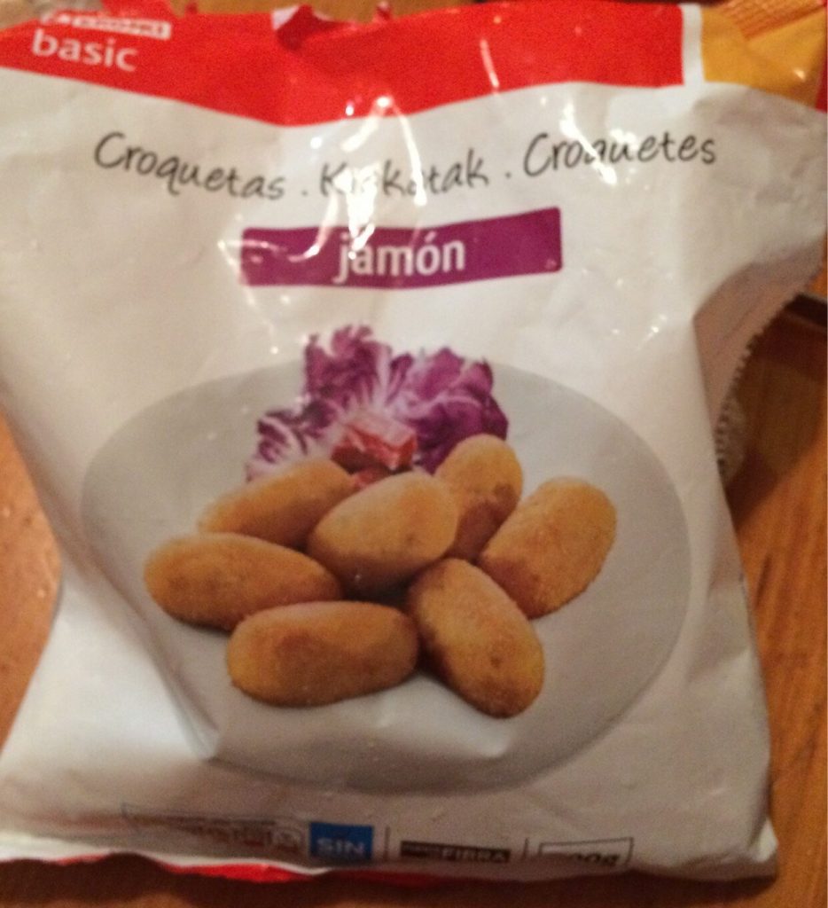 Croquetas de jamón Eroski Basic