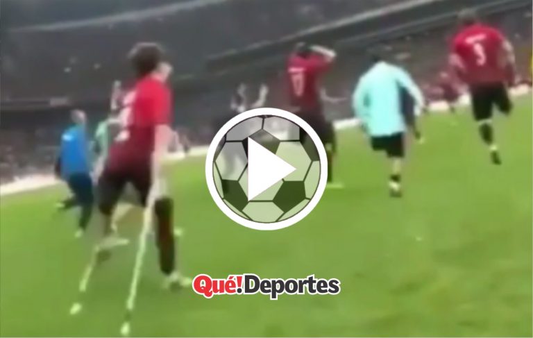 Así se festeja un gol de los buenos