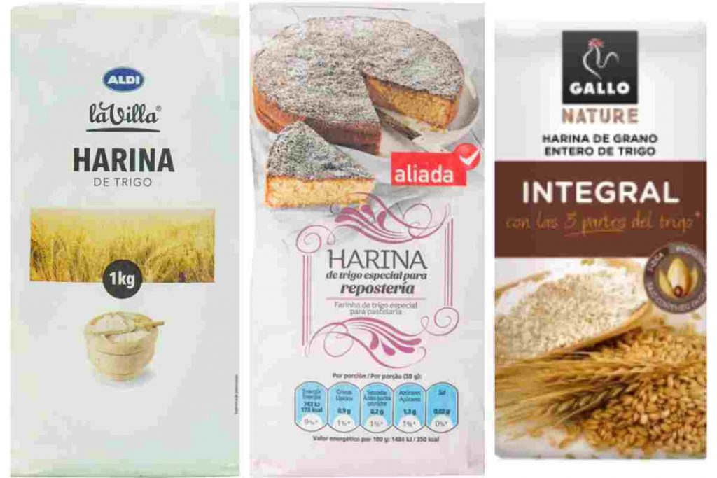 Las mejores harinas del mercado, entre las que se encuentra la de Aldi.