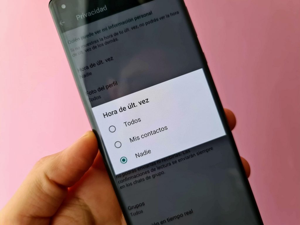 hora ultima vez whatsapp