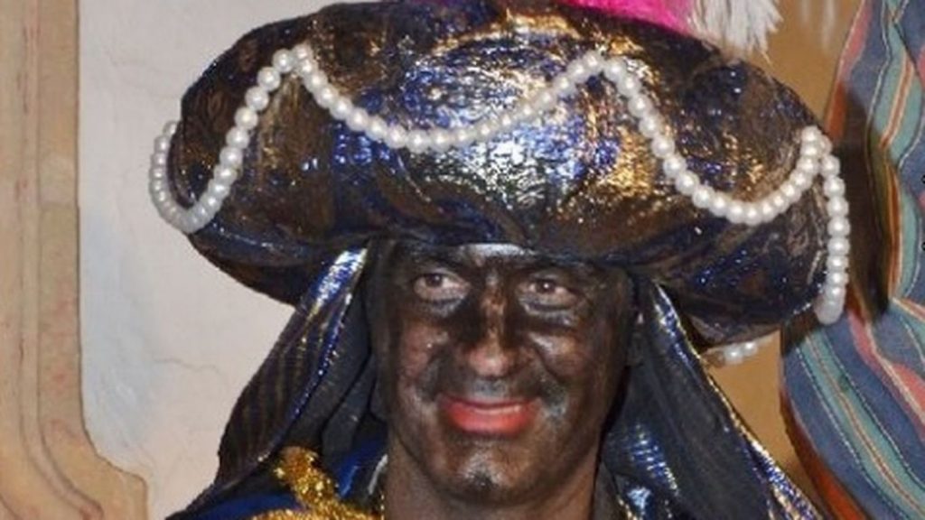 El Rey Baltasar de Jesulín era un negro 'a pedazos'.