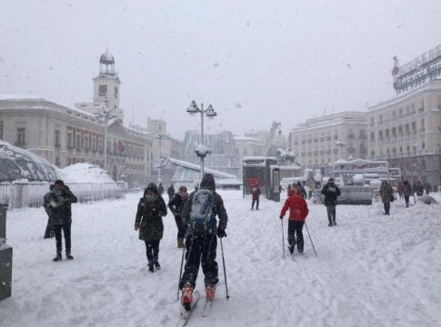 madrid nieve Almeida dice que hay