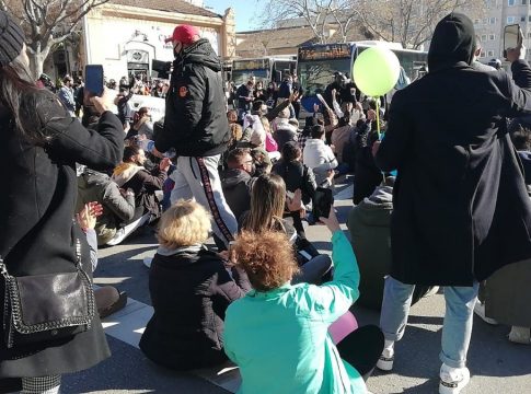 manifestación motorizada Palma