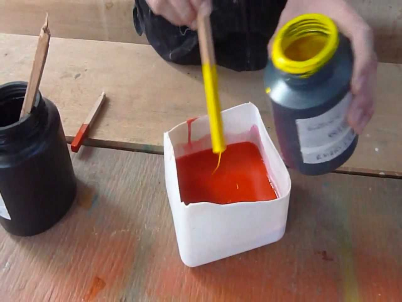 Cómo cambiar un mueble de color 1 materiales