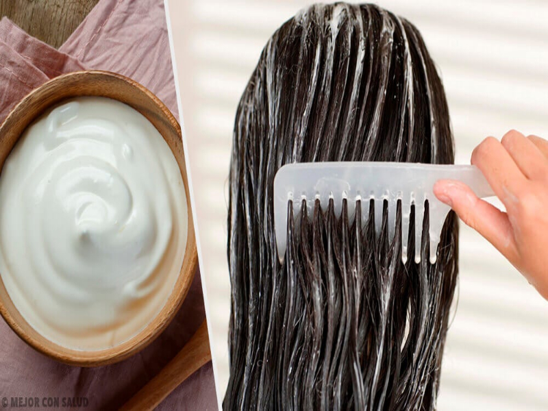 Cómo hacer una crema hidratante casera y sin parabenos para tu pelo 1 crema hidratante de mayonesa para el pelo