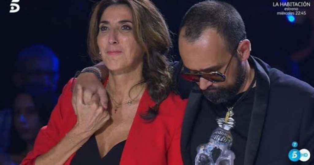 Paz Padilla siempre ha estado apoyada por Risto, Edurne y el resto del equipo de 'Got Talent'.