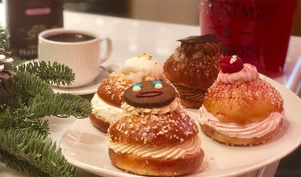 Acompañantes para los bocaditos de roscón de Reyes