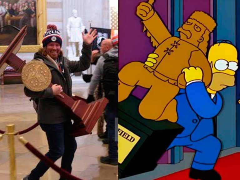 Los Simpson: el asalto al Capitolio y otras predicciones de la 'familia amarilla'
