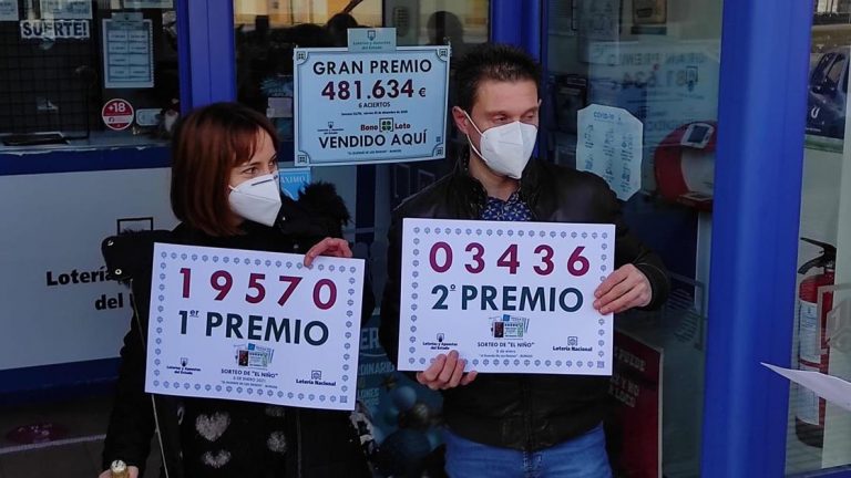 El número 19570 es el 'Gordo' del Sorteo Extraordinario del Niño