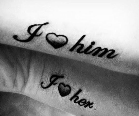 10 tatuajes románticos para parejas enamoradas
