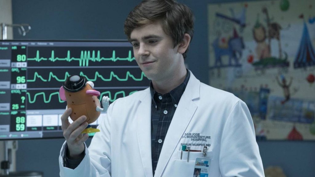 Highmore, protagonista de 'The good doctor'.