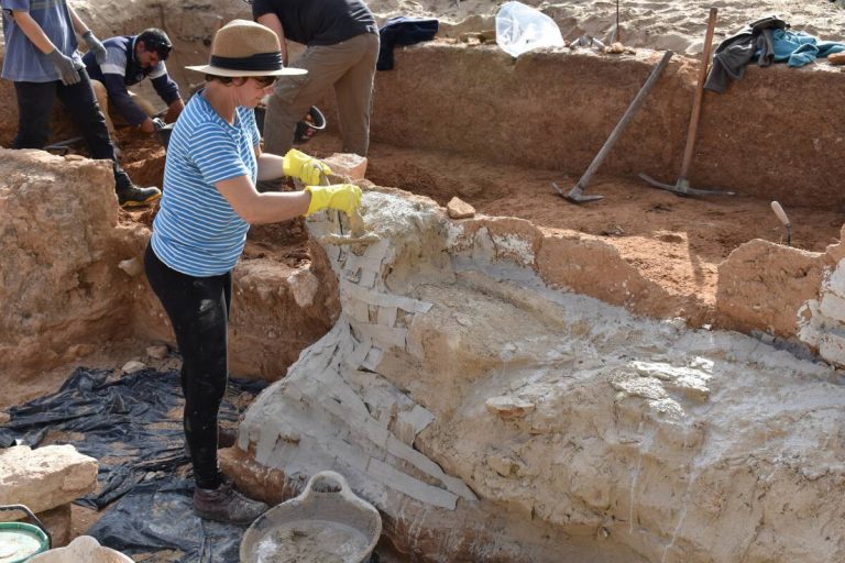Hallan una villa romana bajo una torre islámica excavada en la playa de Guardamar del Segura