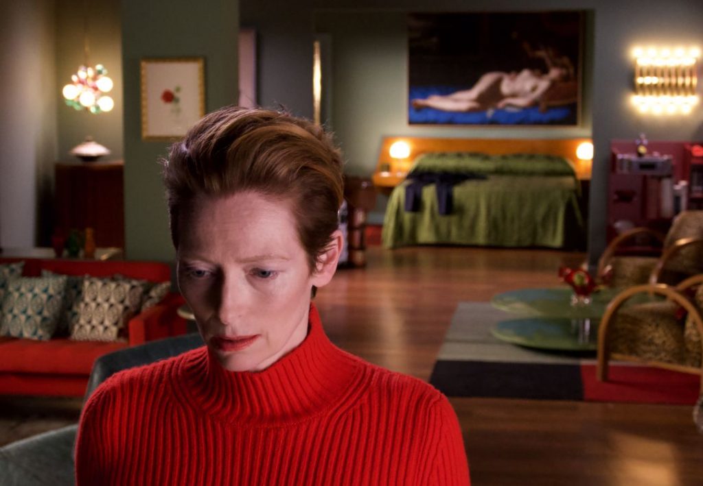 Tilda Swinton en La voz humana, de Pedro Almodóvar