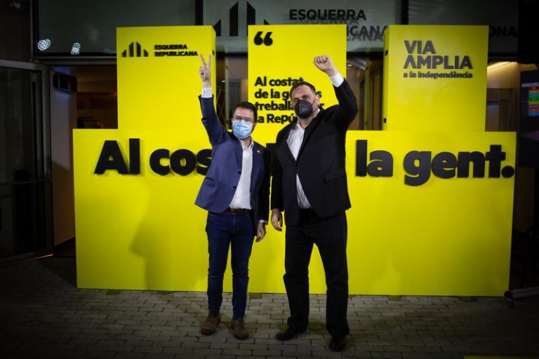 Aragonès quiere gobernar con Junts, CUP y comuns: 