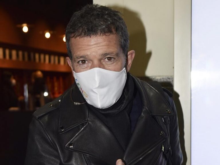 Antonio Banderas nos atiende en su visita a Madrid