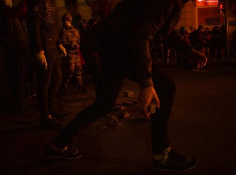 Seis detenidos en Barcelona durante la tercera noche de disturbios por Hasel Seis detenidos en Barcelona durante la tercera noche de disturbios por Hasel