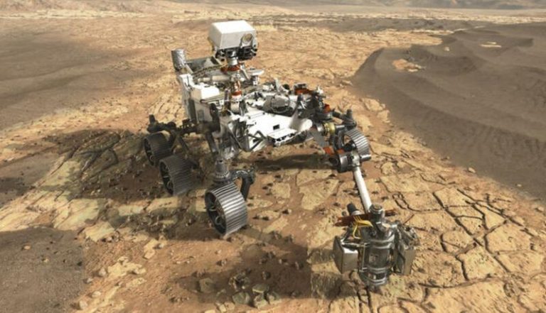 Imágenes y descenso del rover Perseverance de la NASA en Marte