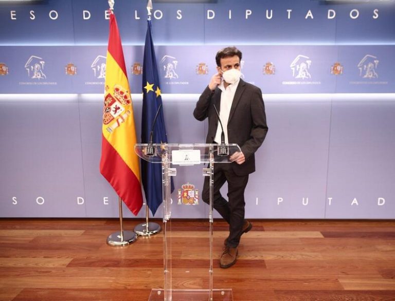 UP se desmarca del PSOE y apoyará la iniciativa contra la inviolabilidad del Rey