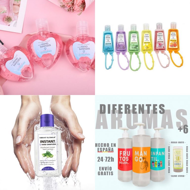 Aliexpress: 8 geles desinfectantes de aromas maravillosos que vas a querer tener