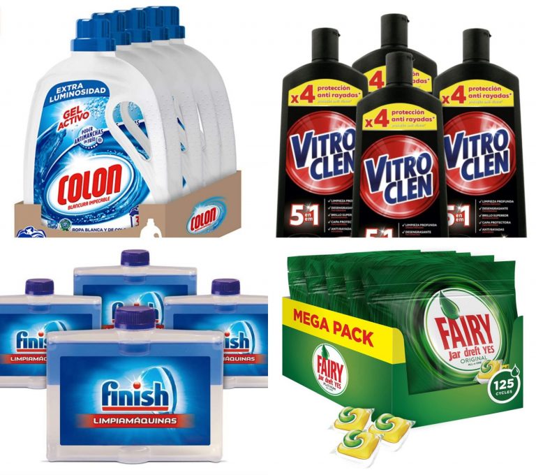 Sanytol, Fairy y más: 10 ofertones en productos de  limpieza para ahorrar en la lista de la compra 