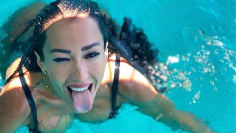 Aurah Ruiz: la foto en la que enseña demasiado y va a censurarla Instagram