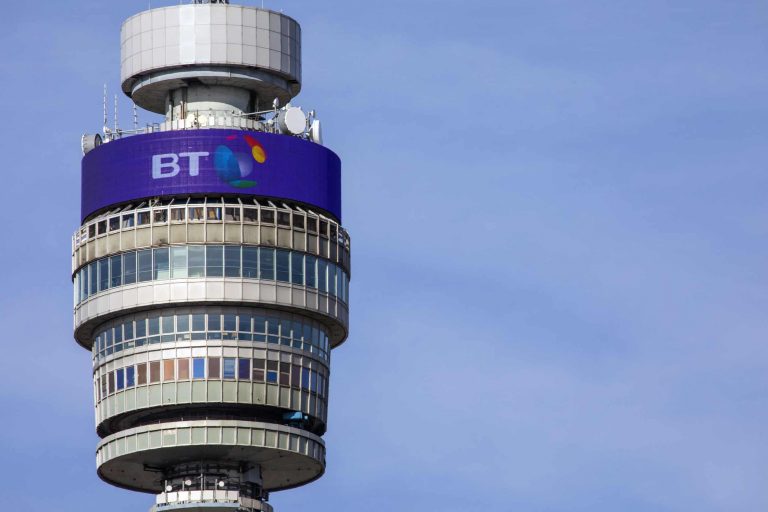 El beneficio neto de BT cae un 16% en los tres primeros meses de su ejercicio
