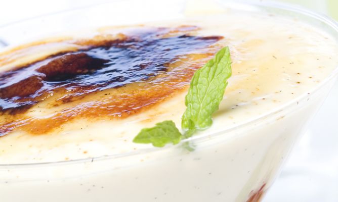  Para la crema de yemas: