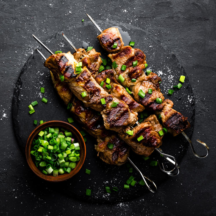 Ingredientes del shish kebab