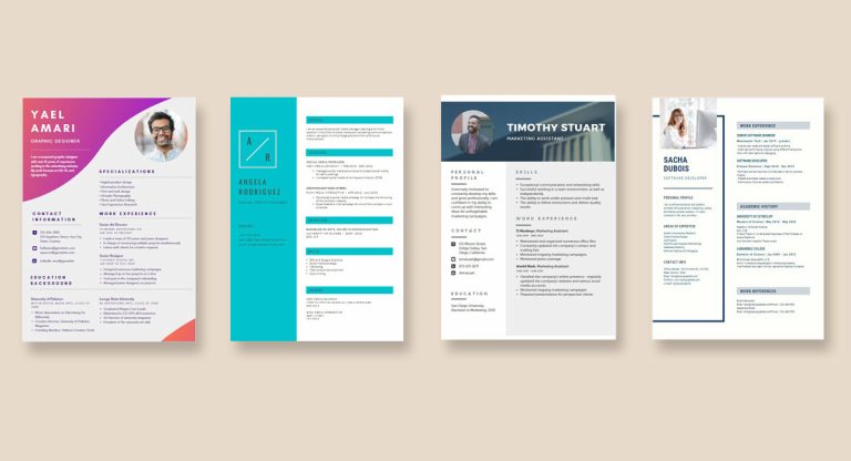 Cómo diseñar un currículum en Canva