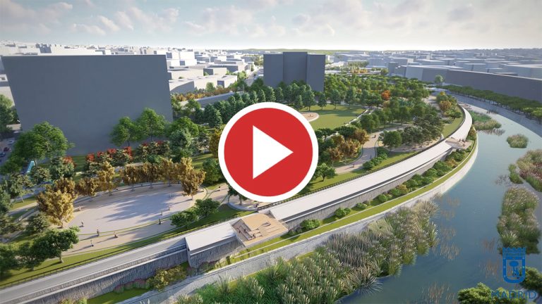 Una estructura con cubierta cubrirá la M-30 a su paso por el antiguo Calderón