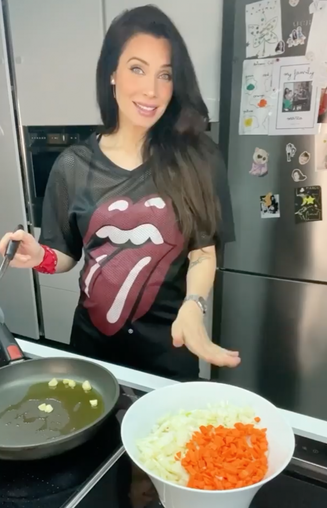 Pastel de verduras de Pilar Rubio