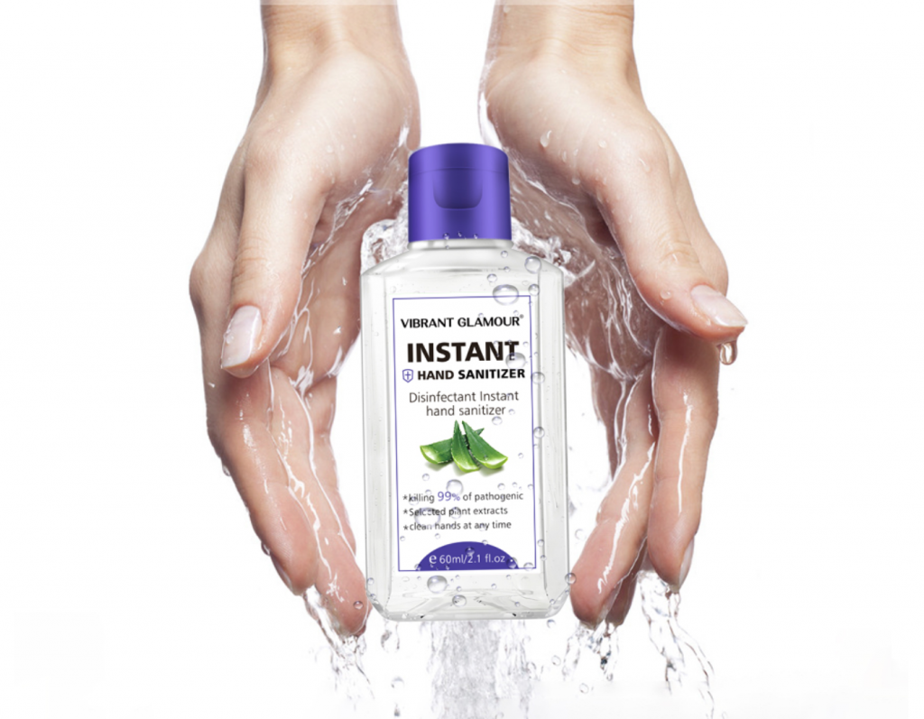 Gel antiséptico de Vibrant Glamour