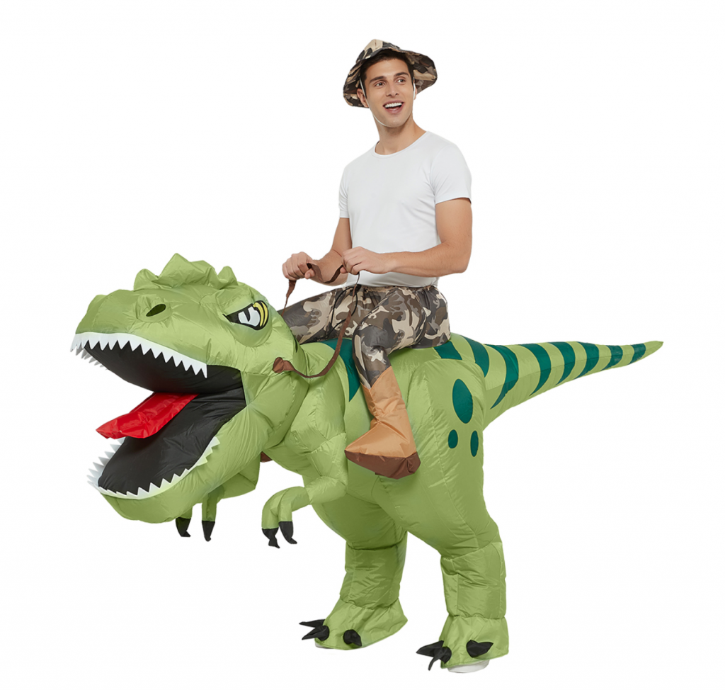 Disfraz inflable para adultos y niños