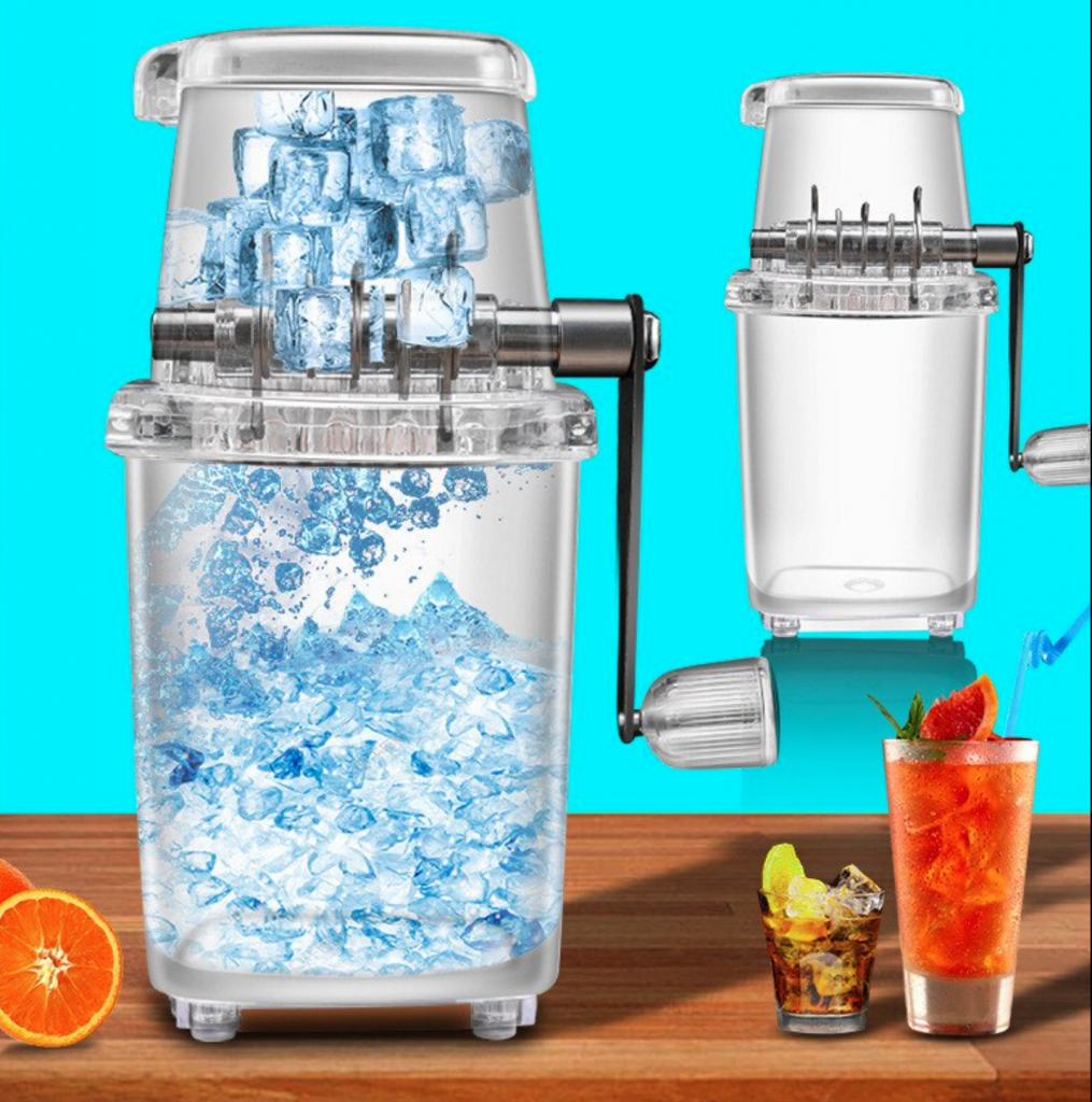 Trituradora de hielo manual