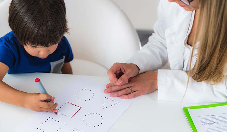 Casos se necesite de terapia ocupacional