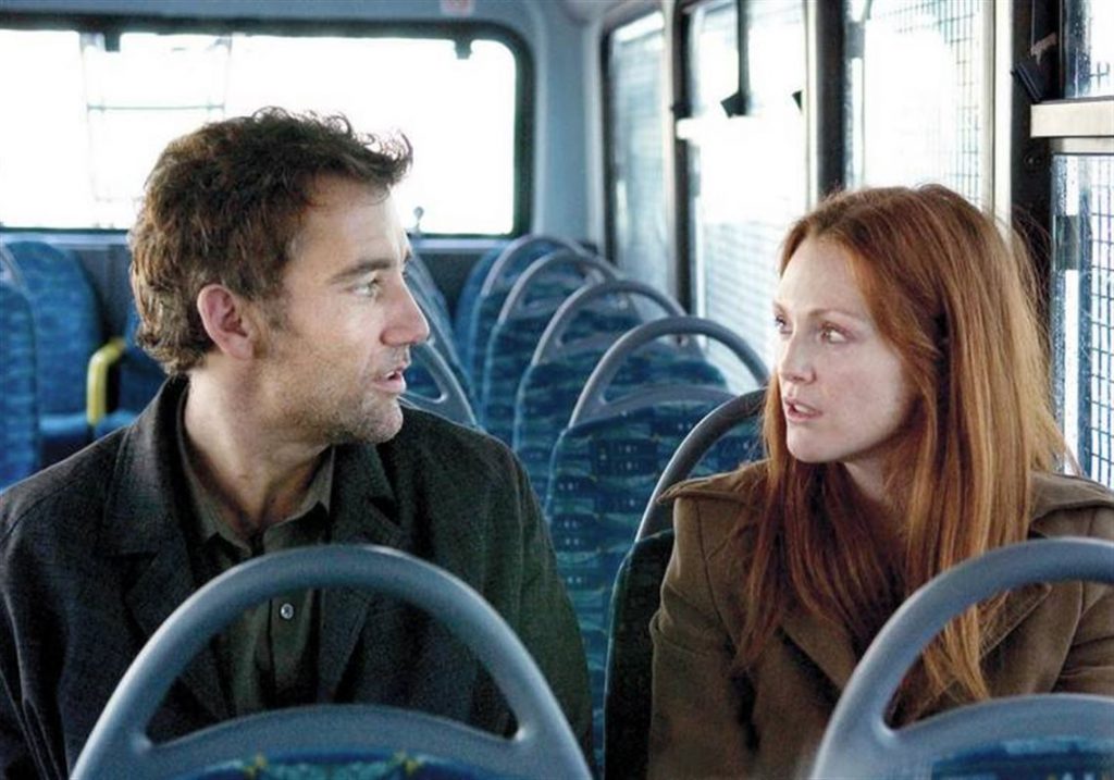 Julianne Moore y Clive Owen en Hijos de los hombres (Alfonso Cuarón, 2006).