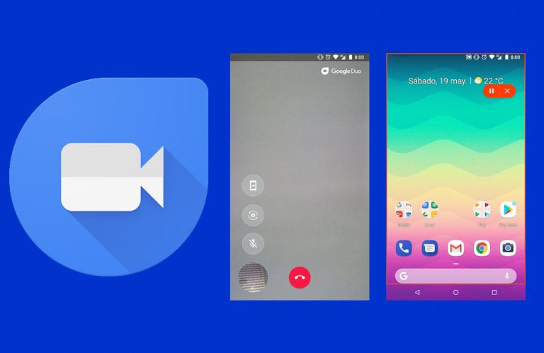 Cómo compartir pantalla si estás en una vídeollamada de Google Duo