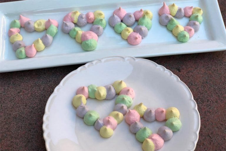 Cómo hacer corazones de merengue