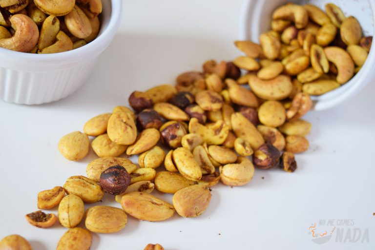 Cómo hacer frutos secos tostados al curry