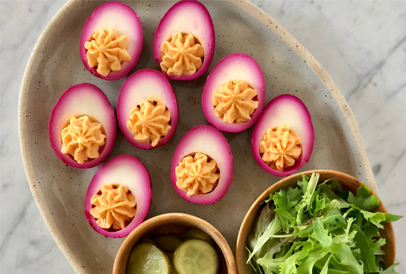 Cómo hacer huevos encurtidos 121 ¿Cómo se sirven?