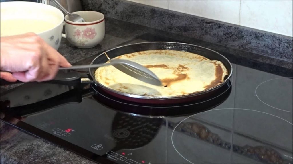 Preparación de la sartén o filloeira