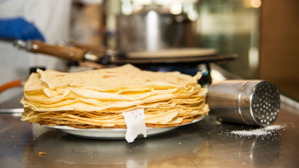 Preparación de la sartén o filloeira