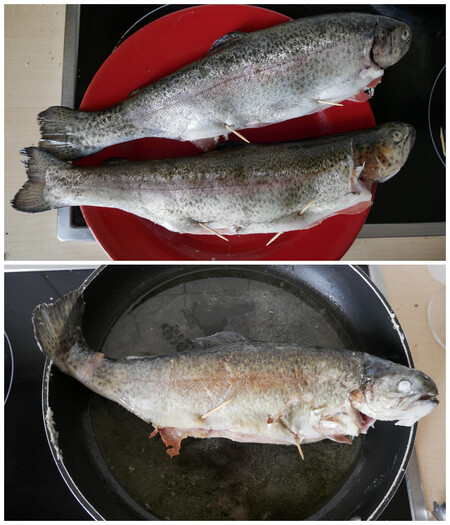 Cómo hacer unas truchas a la navarra 38 Preparación: