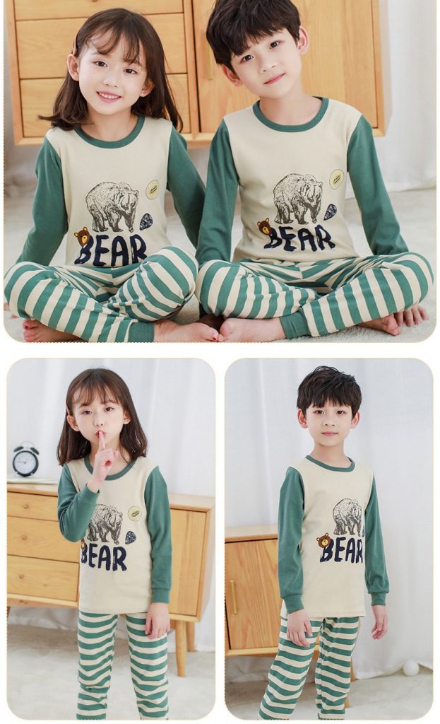 Conjunto de pijama de algodón