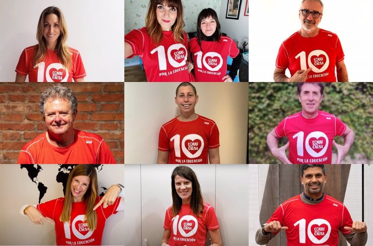 Más de 15.500 personas participan en la carrera vitual ante la emergencia educativa