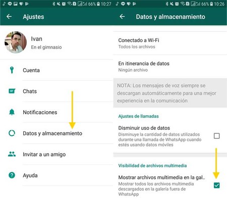 Cómo hacer que las fotos de WhatsApp no salga en la galería 186 Otras opciones