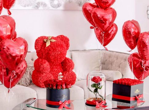 Día de san valentín rojo Día de san valentín