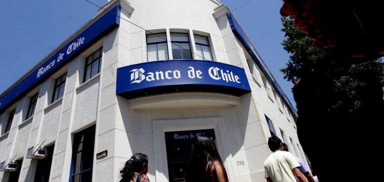 El Banco de Chile ganó 527 millones de euros en 2020, un 21,9% menos