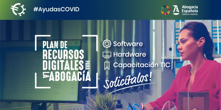 El CGAE pone en marcha un plan de recursos digitales para abogados ante el covid