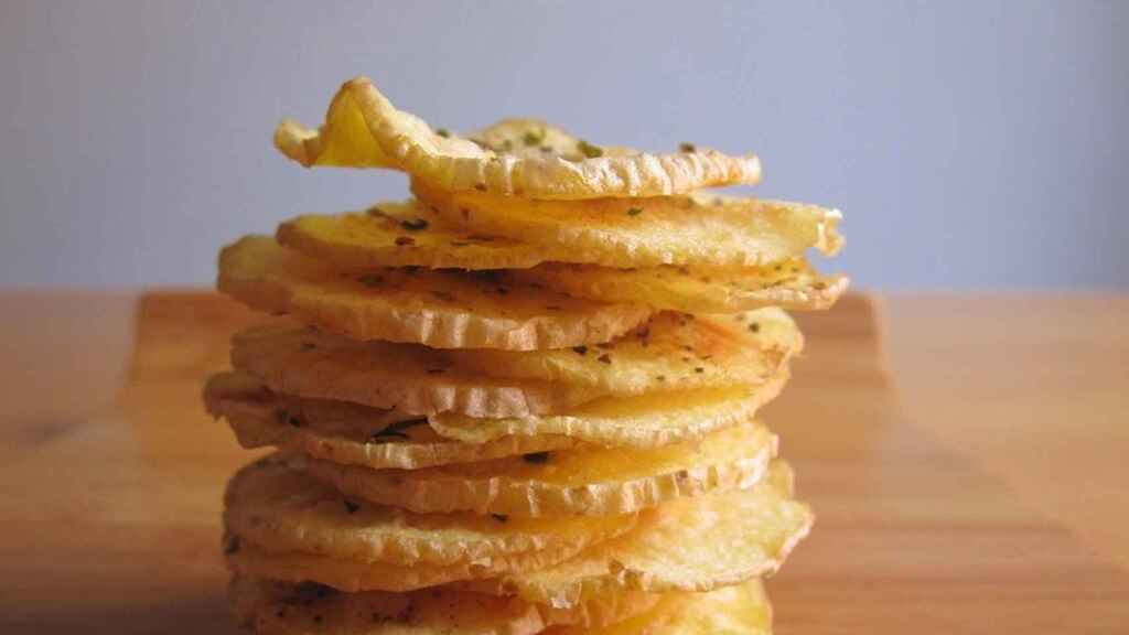 Patatas chips: así puedes hacerlas en 10 minutos 4 Ingredientes para preparar patatas chips fritas